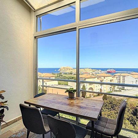Tres Beau Duplex Vue Panoramique Mer, Proche Plage LʼÎle-Rousse Εξωτερικό φωτογραφία