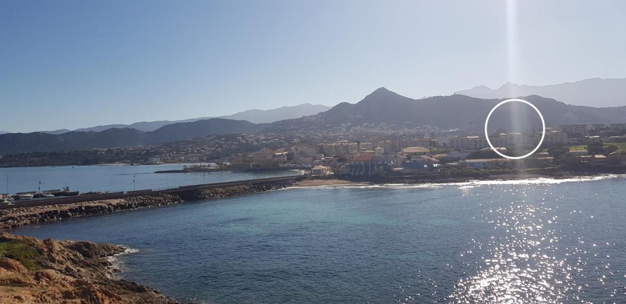 Tres Beau Duplex Vue Panoramique Mer, Proche Plage LʼÎle-Rousse Εξωτερικό φωτογραφία